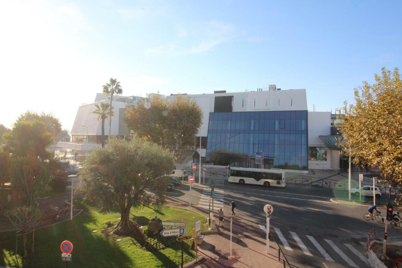 Cannes Conseil Immo, Grand Studio Terrasse Gray D'Albion Area -Four- Appartement Buitenkant foto